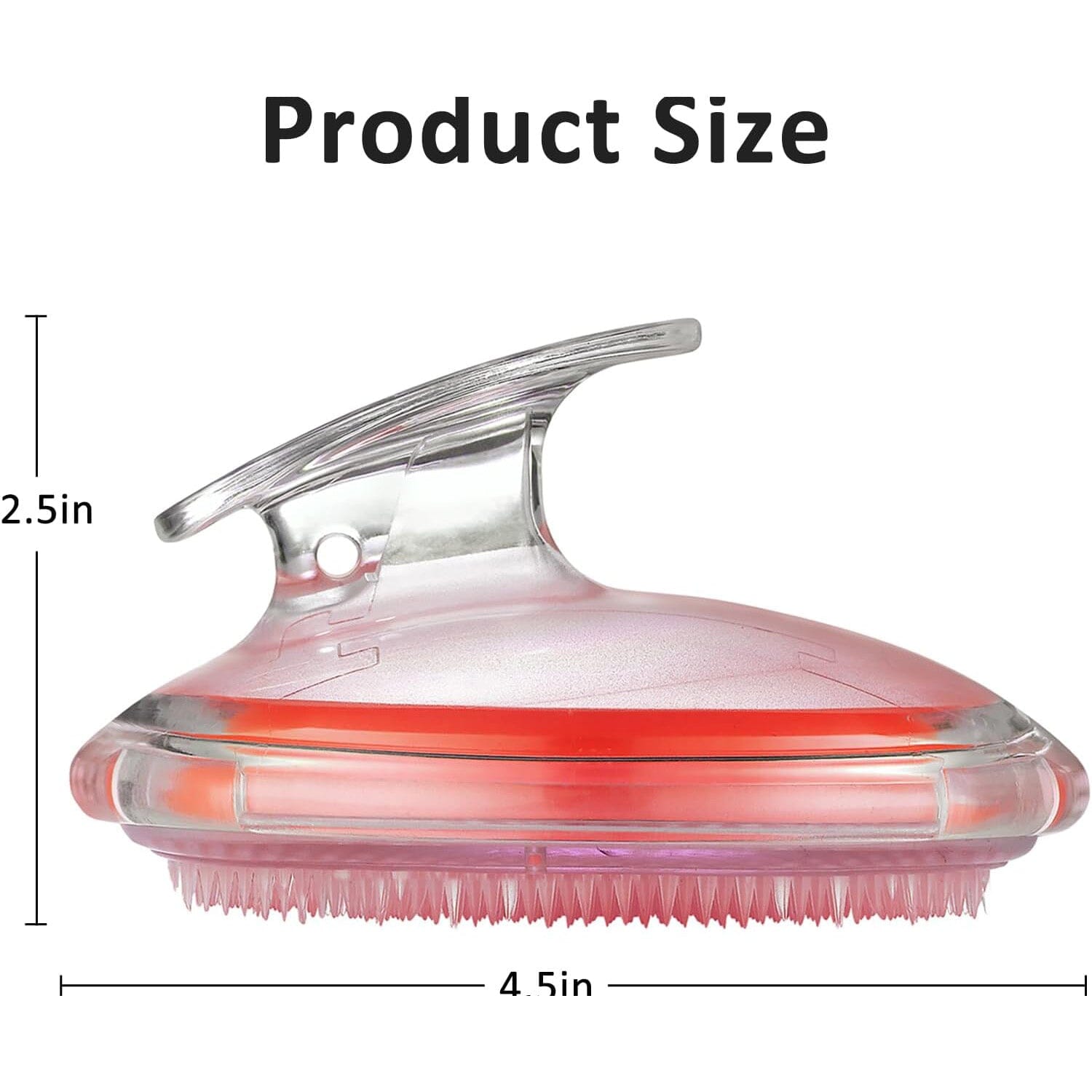 Transparent Silicone Shampoo Brush Scalp Massager Smoothing Comb Buy Cheap Sast