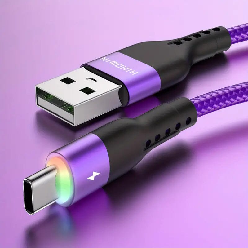 10Ft LED Fast Charging Type C Cable with High-Speed LED Indicator Sale Wide Range Of