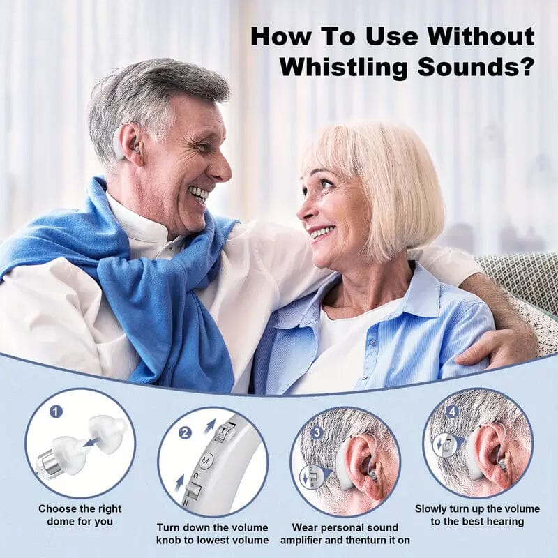 Premium Rechargeable Hearing Aids for Seniors Free Shipping Manchester