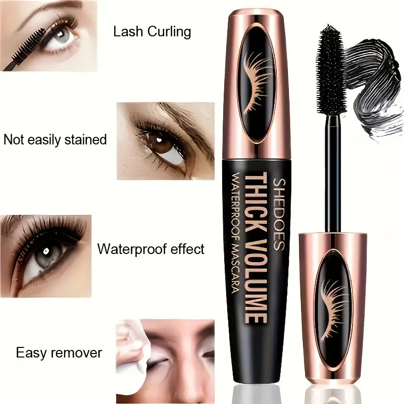 8D Curler Fiber Lash Mascara - Waterproof, Black, Thick Eyelash Shaping Buy Cheap Cheap