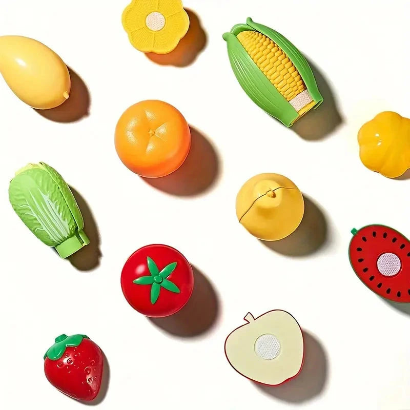 24-Pieces: Fun Food Cutting, Fruit and Vegetable Toys Websites Cheap Pice