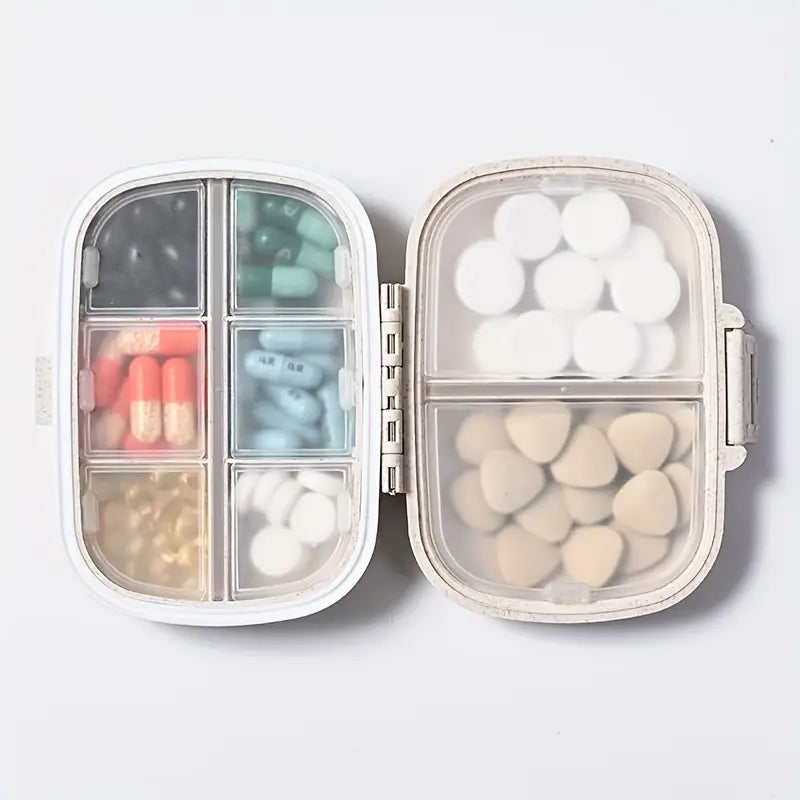 8-Compartment Weekly Medicine Travel Pill Organizer Storage Box Cheap Usa Stockist