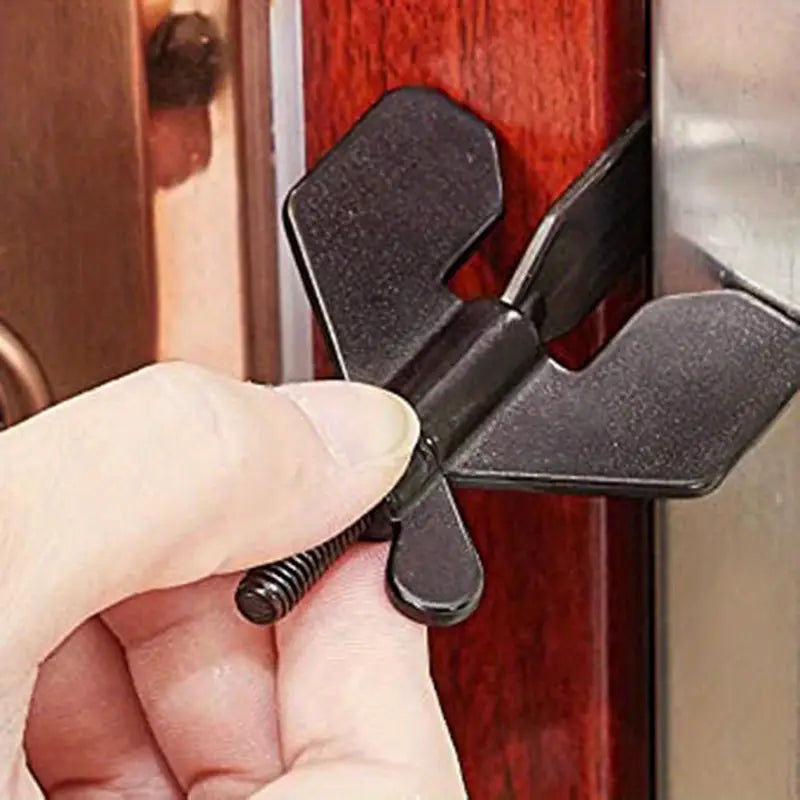 Portable Door Lock for Home and Hotel Use: Security Door Stopper for Self-Defense and Child Safety Discount Pay With Visa