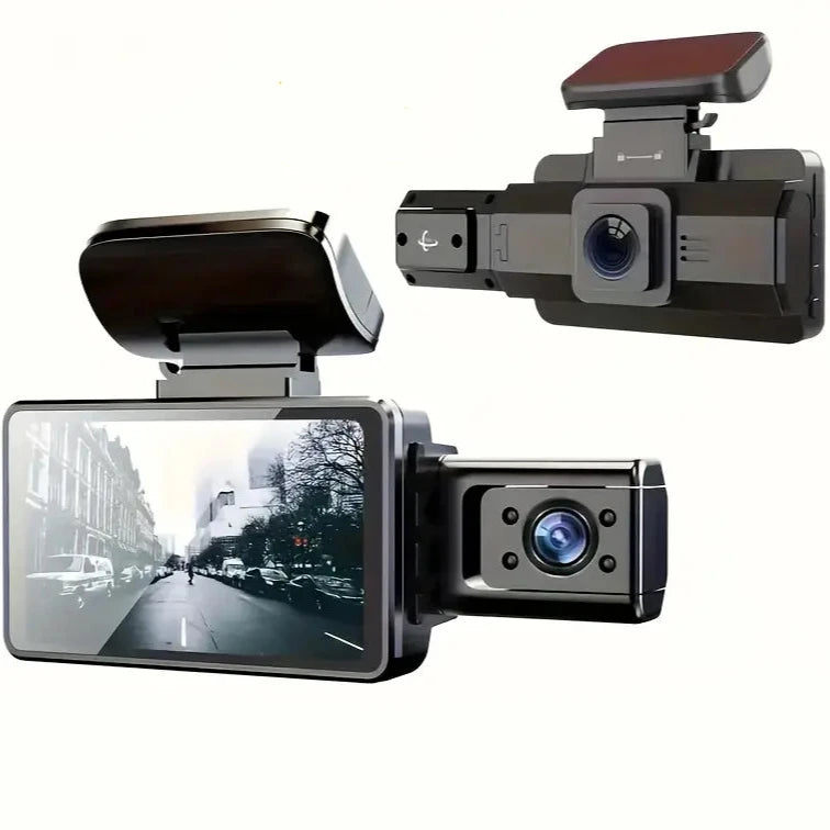 Full HD 1080P Dual Car Dash Cam Night Vision with Front and Inside view Discount Eastbay