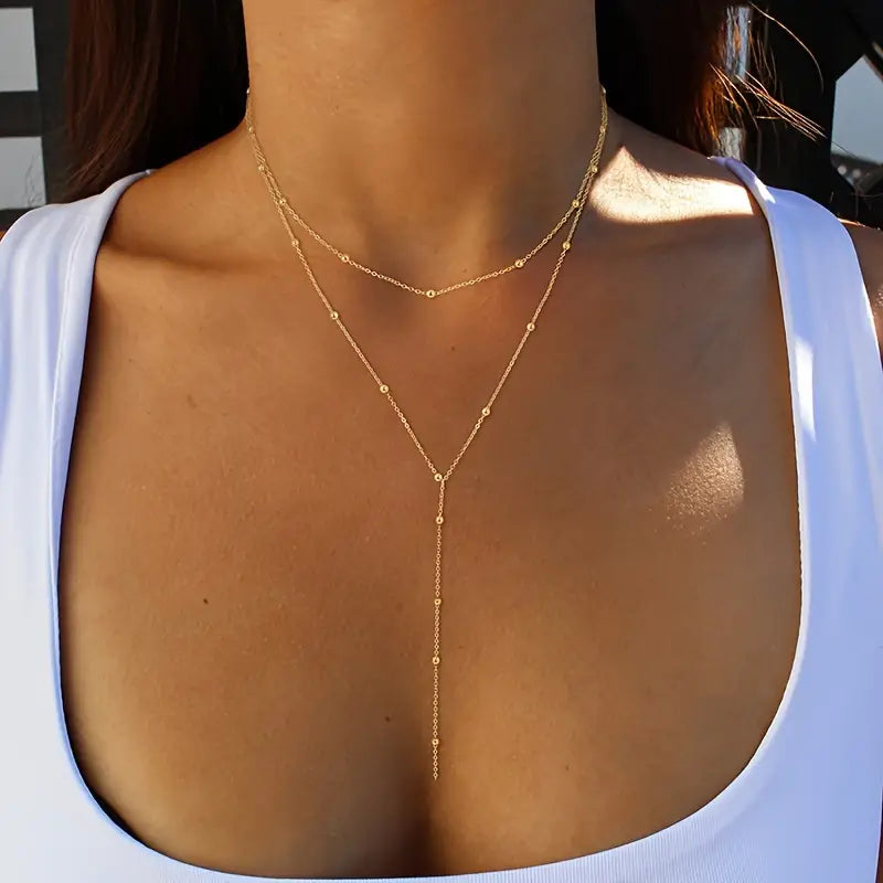 Sexy Tribal Style Iron Chain with Dangling Tassel Pendant Finishline Online