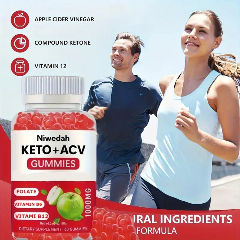 1000mg Keto+ACV Niwedah Apple Cider Vinegar Gummies Perfect For Sale