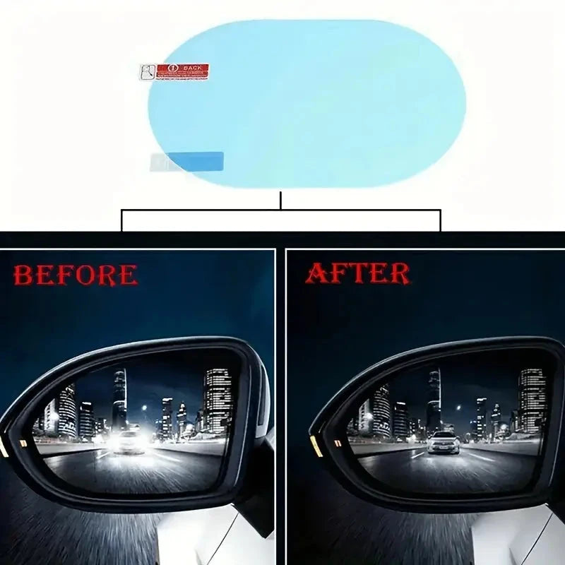 2-Pack: Car Waterproof Transparent Film Rearview Mirror Protection Free Shipping Wholesale Pice