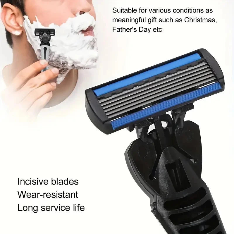 2-Pack: Stainless Steel Shaver with 18 Replacement Razor Blades Outlet Get To Buy