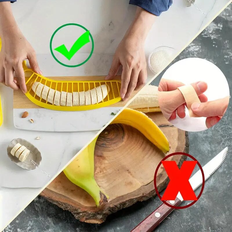 Stainless Steel Blade Banana Slicer Low Pice Fee Shipping For Sale