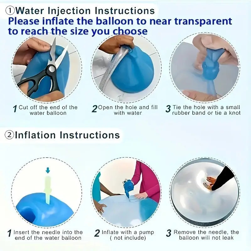 Inflated Ball Bubble Ball Water-Filled Transparent Bubble Ball TPR Inflated Ball Excellent Online