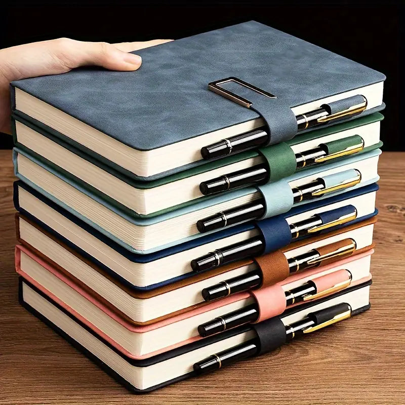 Vintage A5 Leatherbound Notebook with Personalized Soft Cover and Bookmark Many Kinds Of Sale Online