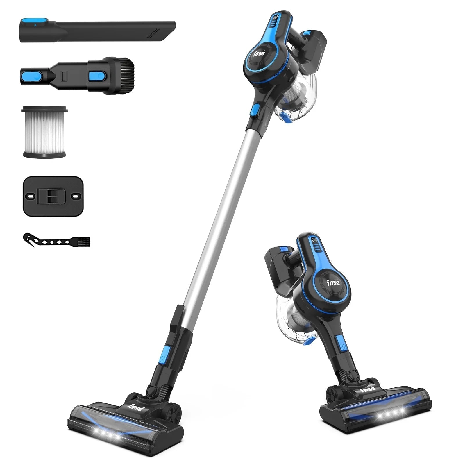 6 in 1 Rechargeable Powerful Lightweight Cordless Stick Vacuum Cleaner Cheap From China