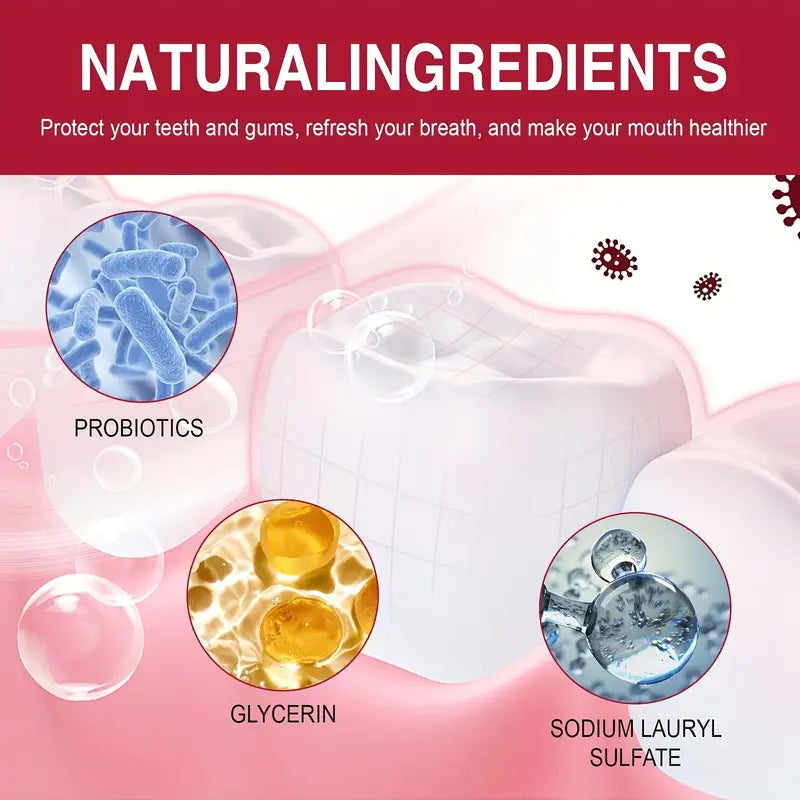 Natural Ingredients Ultra Probiotic Whitening Toothpaste for Fresh Breath Oral Care Free Shipping Largest Supplier