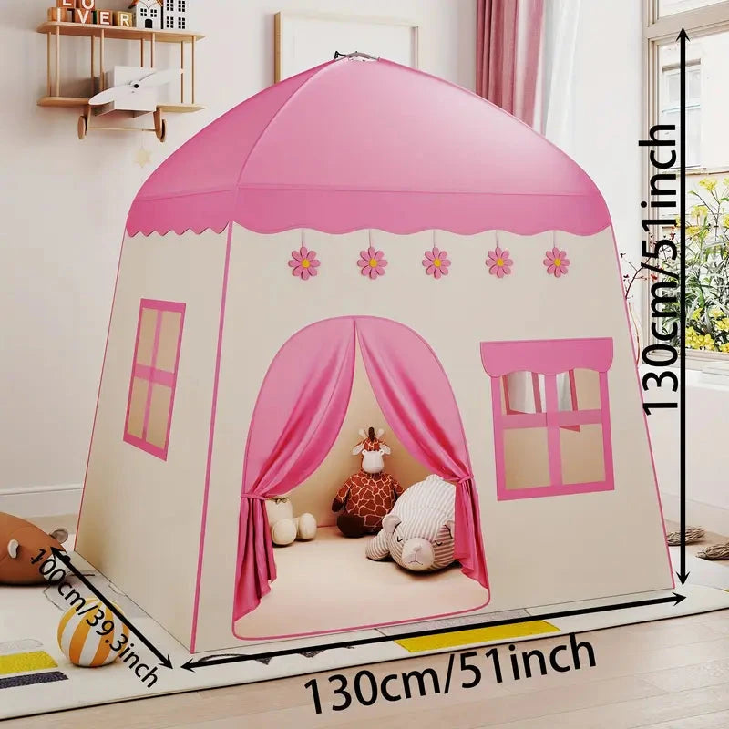 Toy Play Tent for Girls with Star Lights and Balloons Clearance Footaction