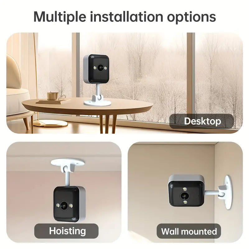 2-Pack: 1080P FHD Wireless Surveillance Camera, Full-Color Night Vision, Two-Way Voice & More Store Sale