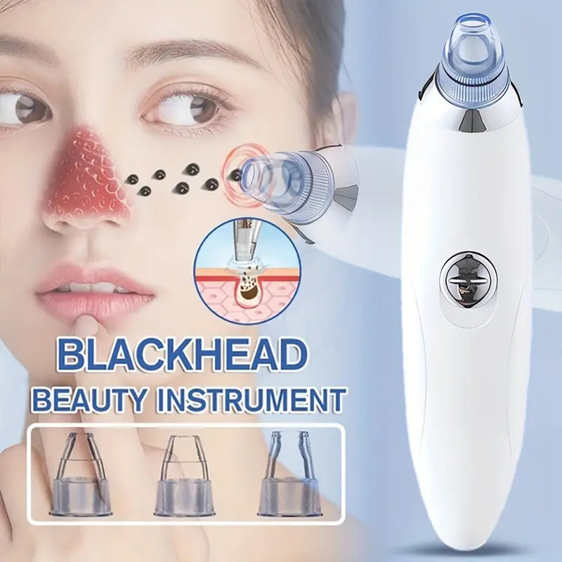 Blackhead Vacuum Remover, Powerful Portable Facial Pore Cleaner With 4 Probes Authentic Cheap Pice