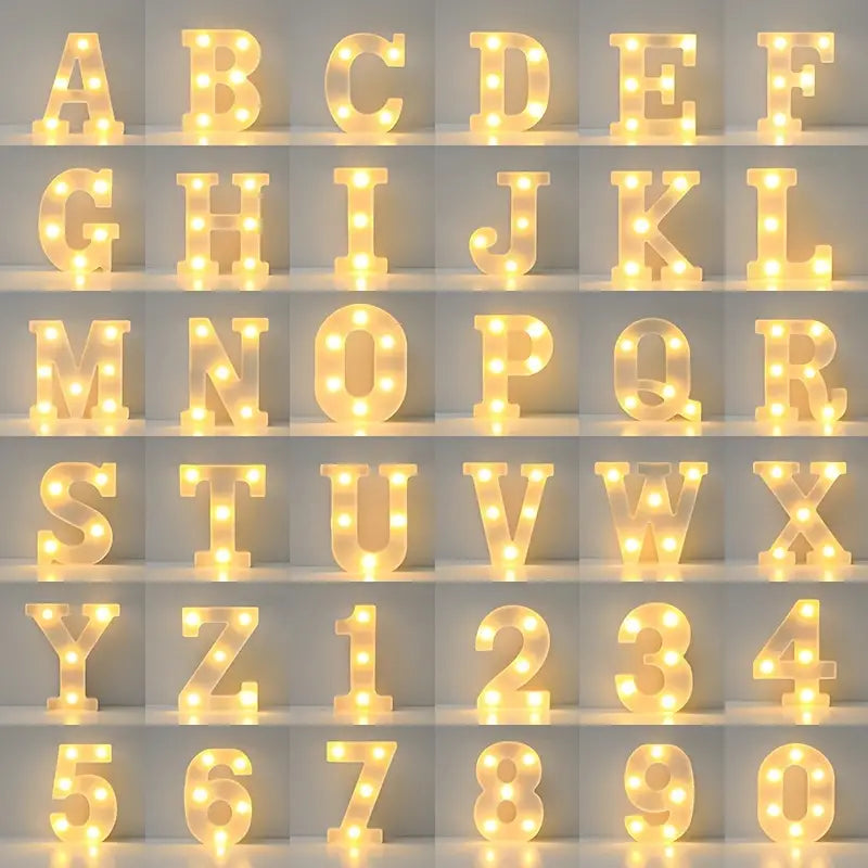 LED Alphabet Light Deals Online