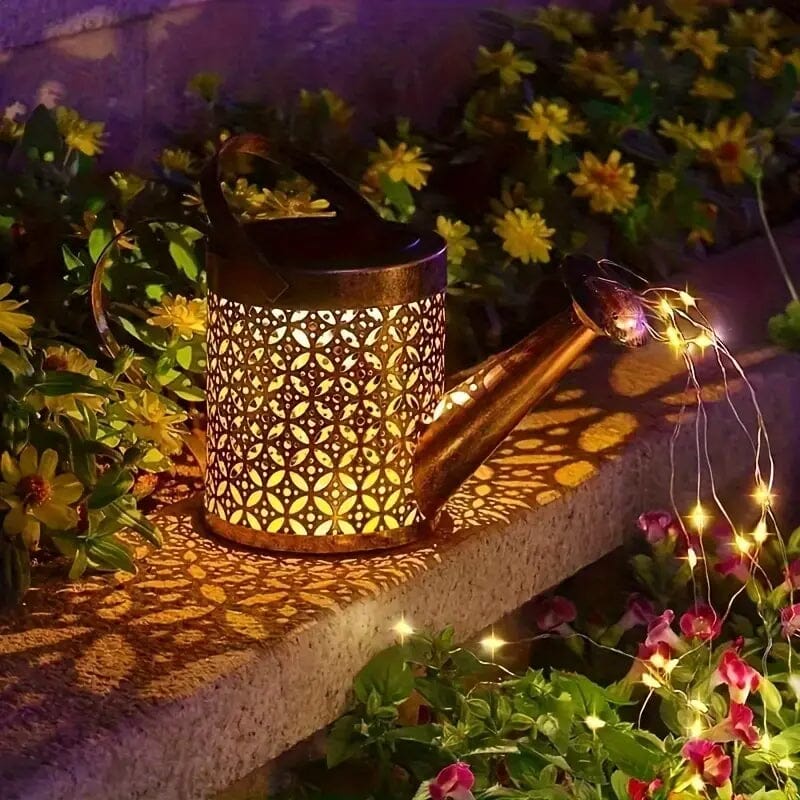 Solar LED Watering Can String Lights Clearance Buy