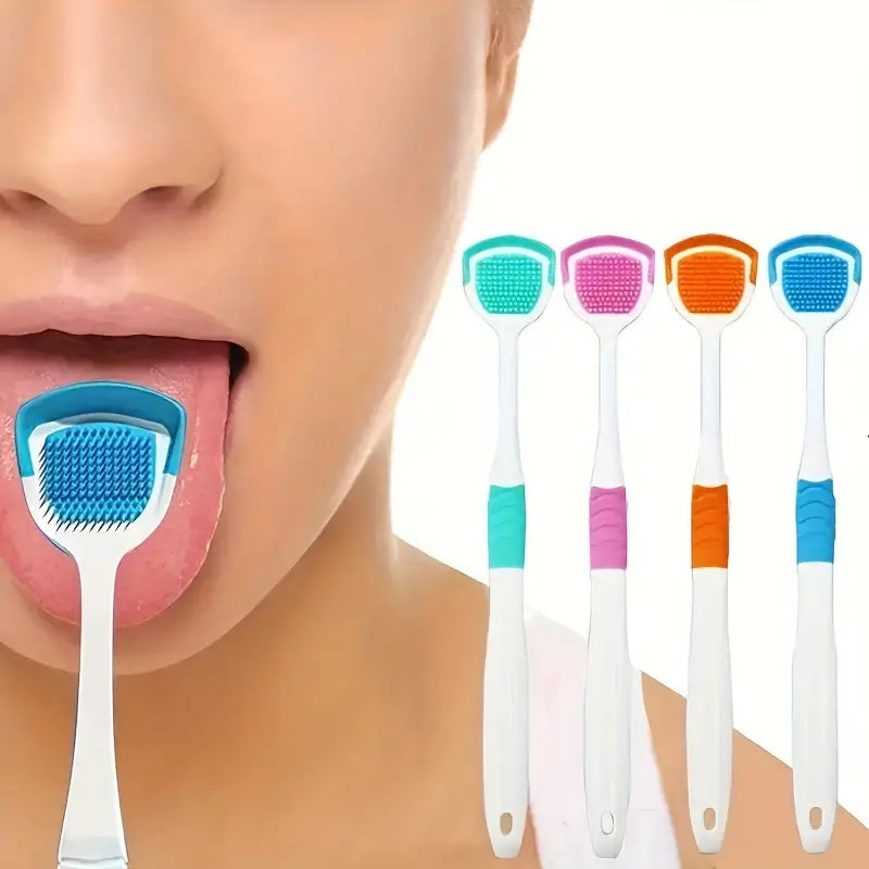 Soft Silicone Tongue Scraper Cleaning Toothbrush Outlet Pay With Paypal