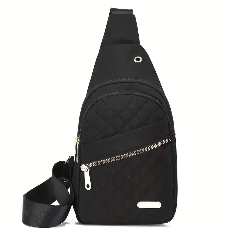 Stylish Chic Quilted Lightweight & Comfortable Crossbody Chest Bag Cheap Sale Websites