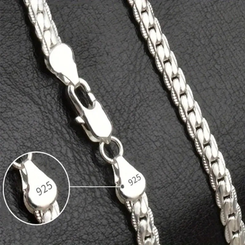 20-Inch 925 Sterling Silver Chain Outlet For Nice