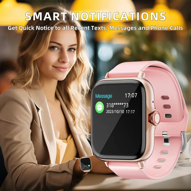 Full Touch Screen Smart Watch with Activity Tracker, Call & Message Functions, Pedometer & More Manchester Great Sale Online