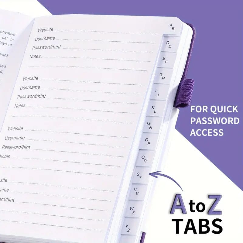 Ultimate Secure Password Organizer Journal Clearance From China