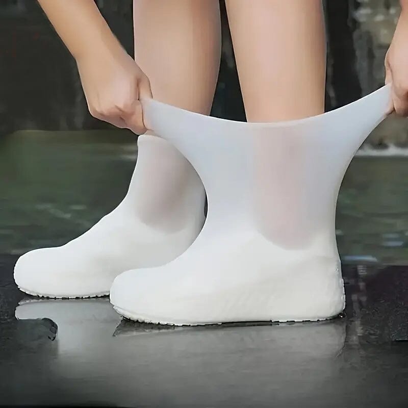 3-Pairs: Outdoor Latex Rain Boots Waterproof Shoe Cover Pay With Paypal Cheap Pice