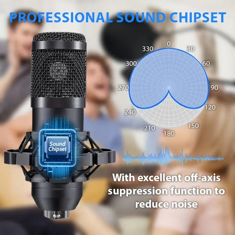 High-end Professional Podcast Equipment Kit and BM800 Condenser Microphone Free Shipping Wiki