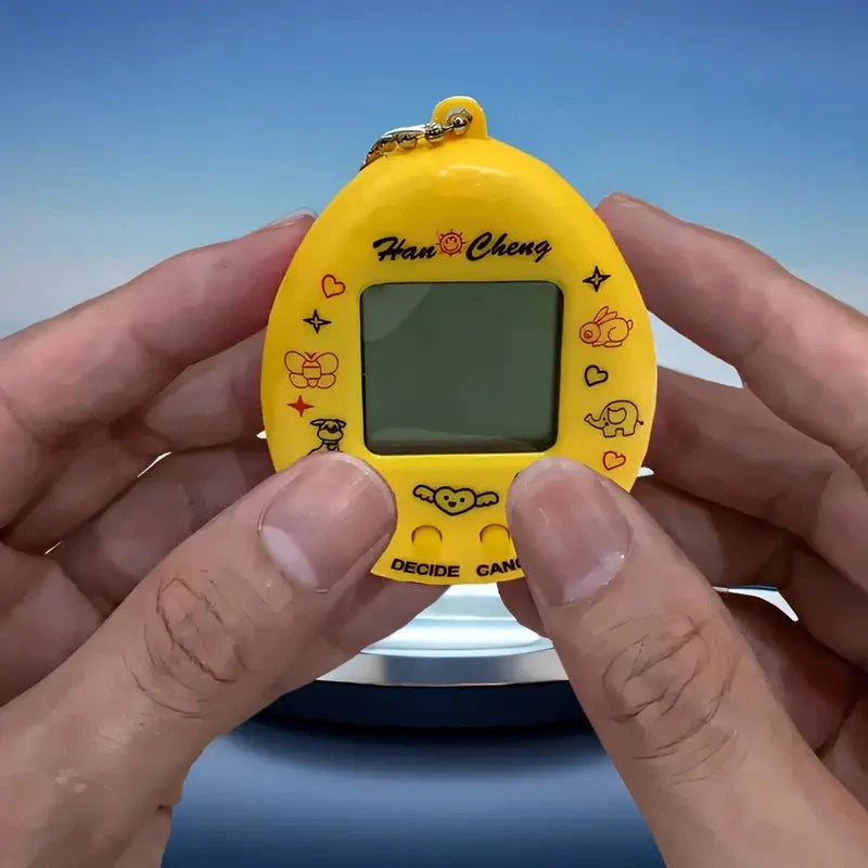 Mini Virtual Pet Game Machine, Battery-Powered Nostalgic Handheld Toy Pictures For Sale