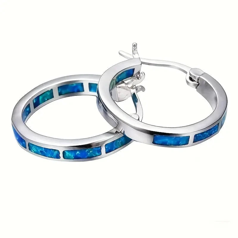 925 Sterling Silver Circular Hoop Earrings Outlet For Nice