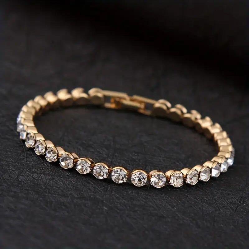 Elegant Rhinestone Tennis Bracelet Discount Sast