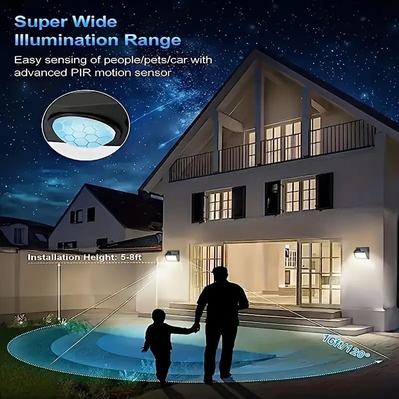 118 LED Ultra-Bright Solar Security Outdoor Lights Cheap Sale Fashionable