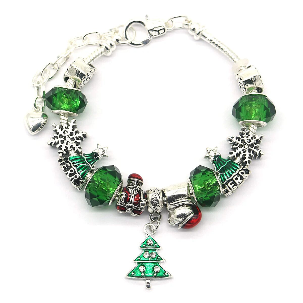 Murano and Swarovski Crystal Christmas Bracelet Cost Online