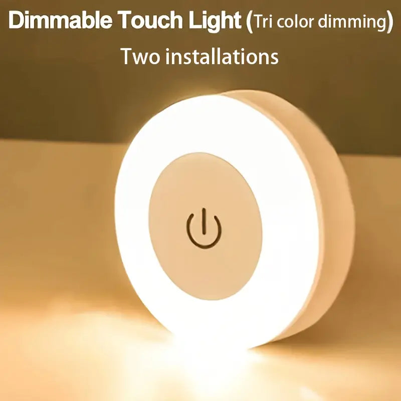 Dimmable Touch Sensor Wall Night Light, 3 Color Modes (White, Warm, Cool) Outlet Locations Cheap Online