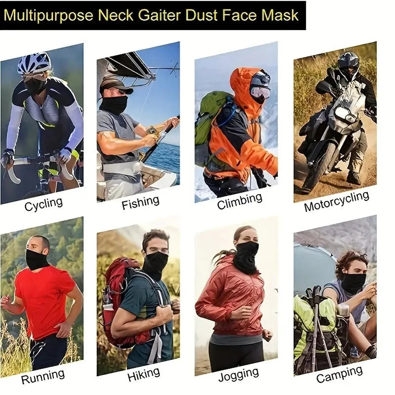 Summer Face Cover Scarf, Moisture Wicking Breathable Stretch Face Neck Gaiter Mask Buy Cheap 2025 Unisex