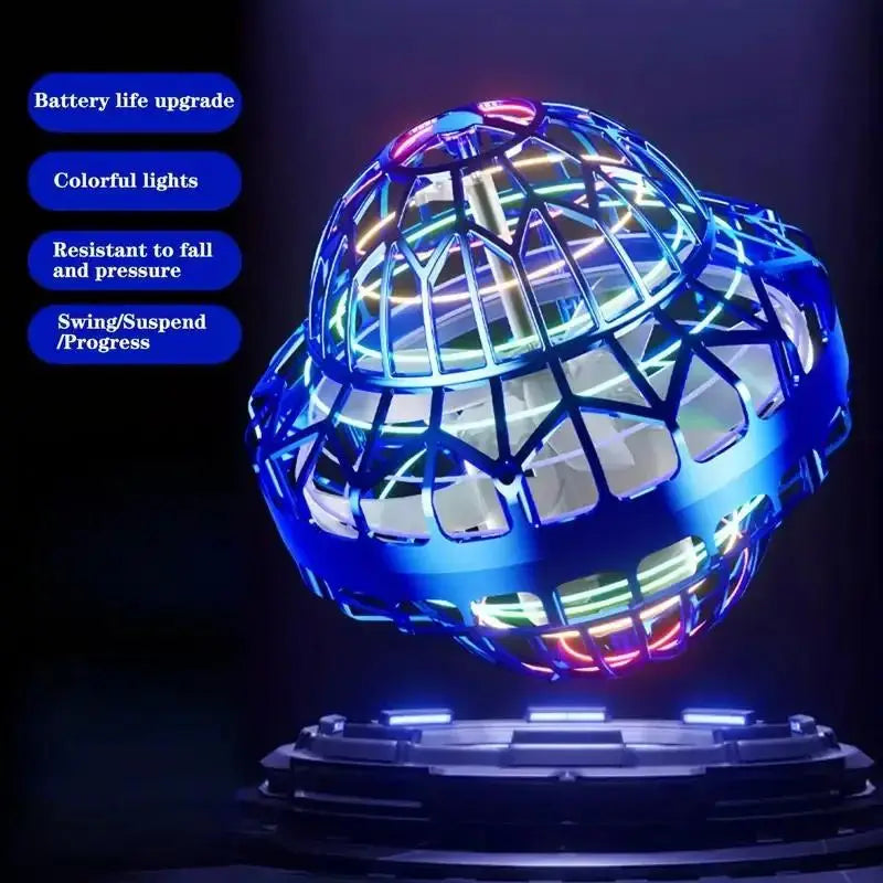 3rd Gen UFO Rotating Flying Toy with Vibrant LED Illumination Cheap New Arrival