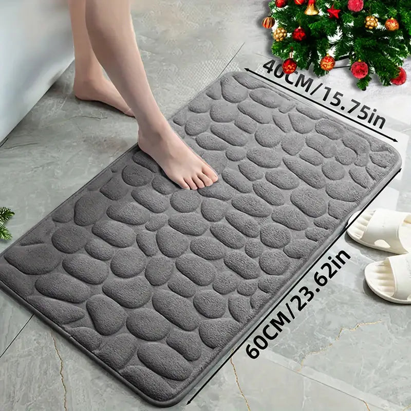 Plush Comfort Soft Memory Foam Bath Rug with Non-Slip Safe Shopping Cheap Online