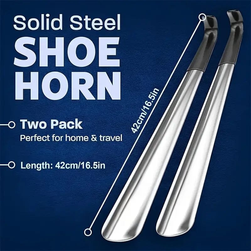 Ergonomic Stainless Steel Easy Grip Long Handle Shoe Horn Buy Cheap Cheapest