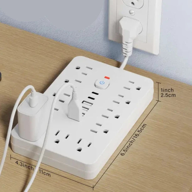 17-in-1 Power Strip with Overload Protection Free Shipping Low Pice