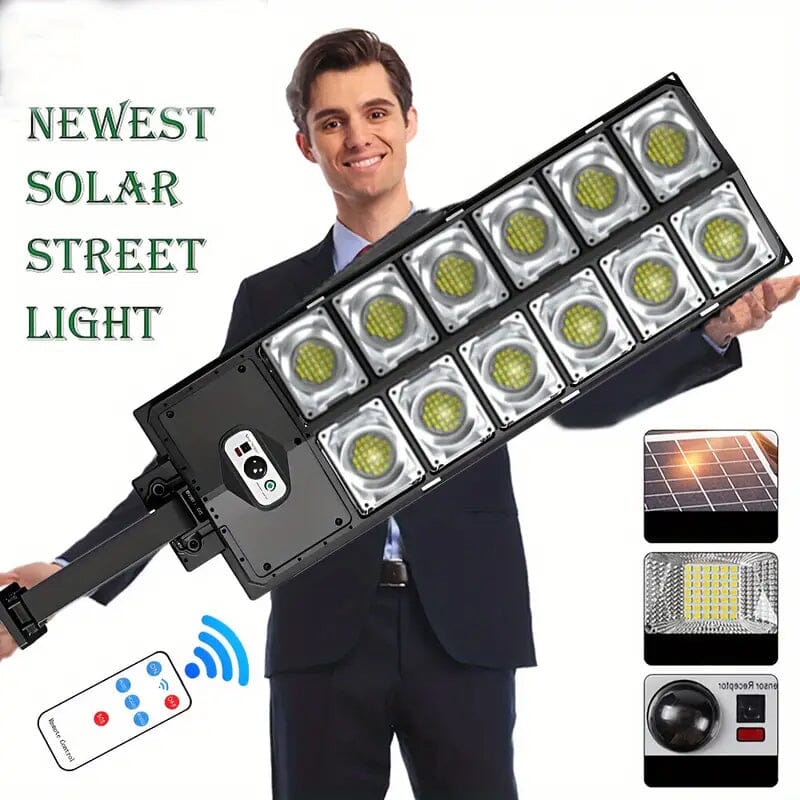 Super Bright 360 LED 3 Speed Double Row Solar Light Limited Edition Cheap Pice