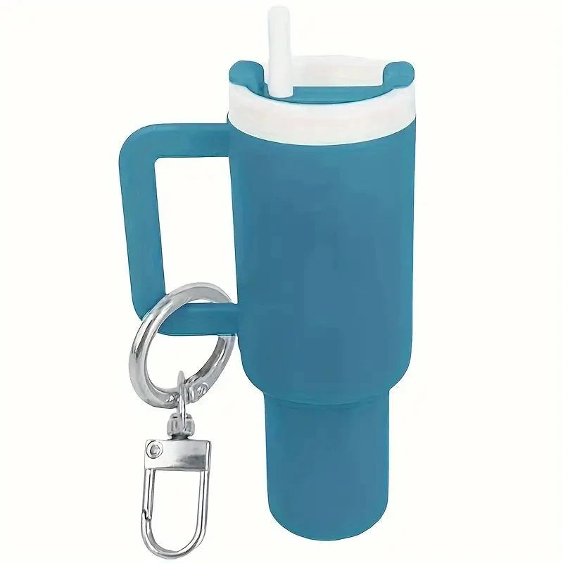 Mini Water Bottle Keychain - Street Style, Plastic Material Browse For Sale