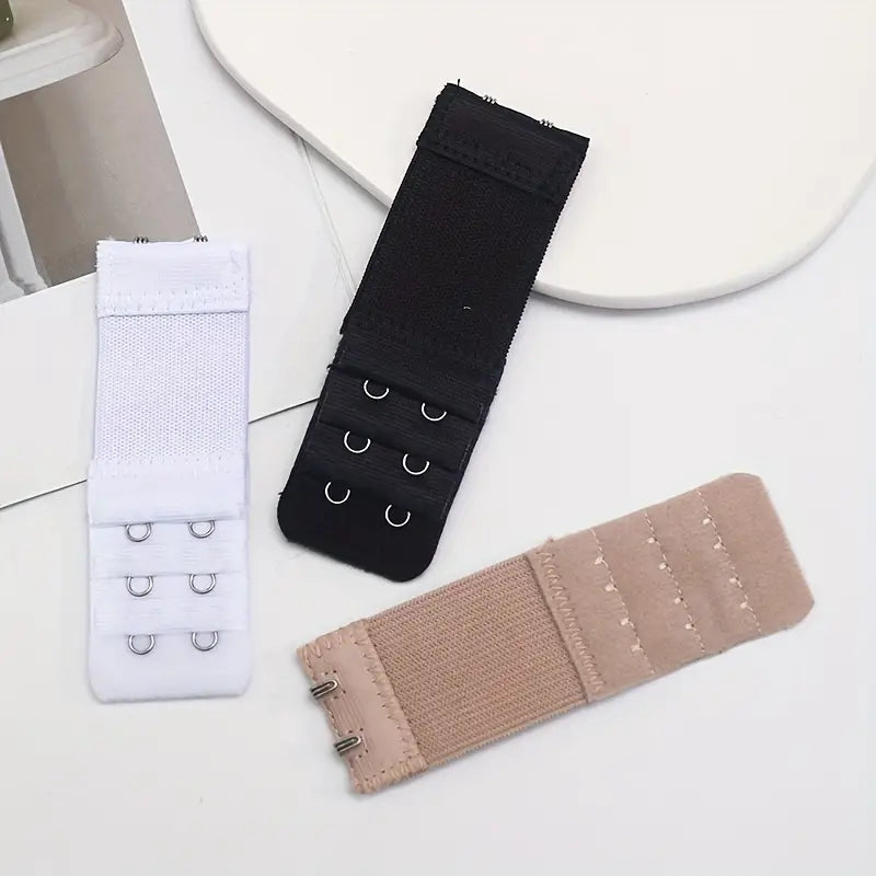 3-Pieces: Adjustable 2-Hook Bra Strap Extenders Inexpensive For Sale