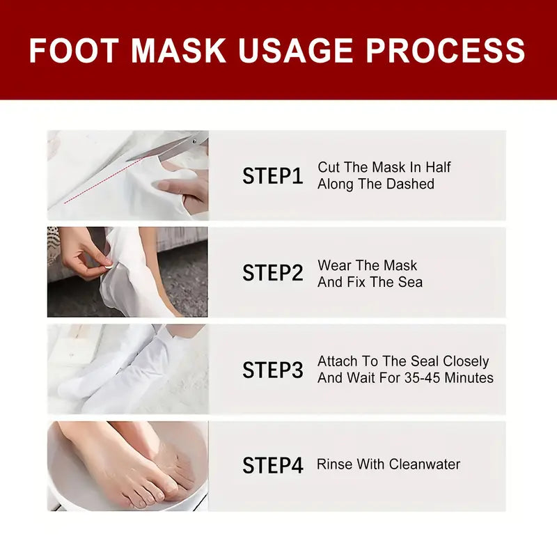 5-Pack: JAYSUING AHA 30% BHA 2% Peeling Solution Foot Mask Order Cheap Pice