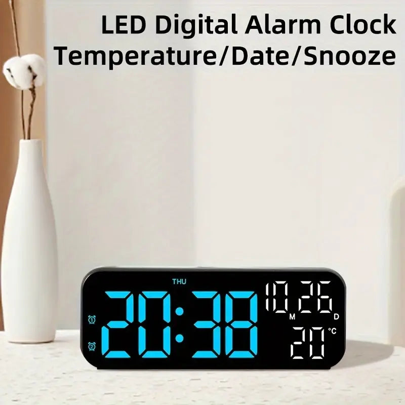 TIMESS Large Display LED Digital Alarm Clock Cheap Comfortable