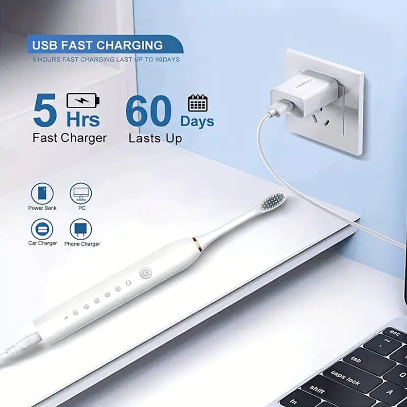 Sonic Electric Toothbrush with 6 Modes and Smart Timer Online Online Outlet Sale