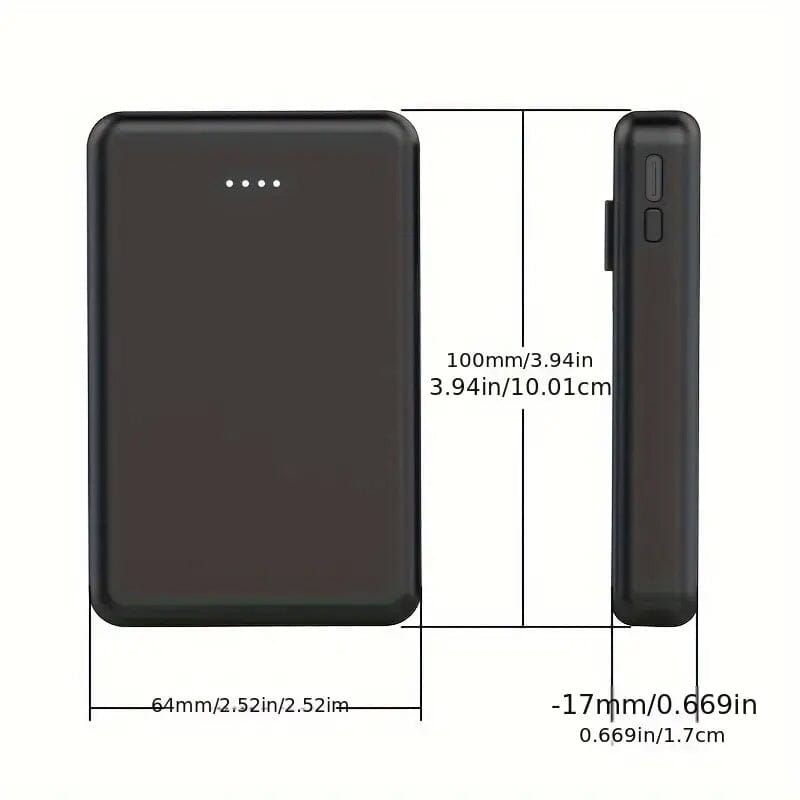 5000mAh Power Bank Mini Portable Mobile Phone Charger Cheap Sale Pay With Paypal