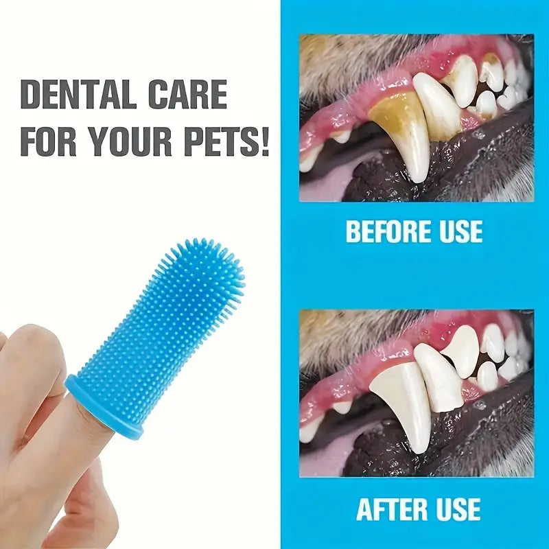 Super Soft Silicone Toothbrush for Dog or Cat's Teeth View Cheap Online