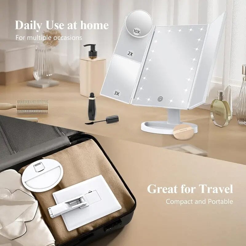 Cosmetic Mirror with Lights and 10X Magnification Sale Cheapest