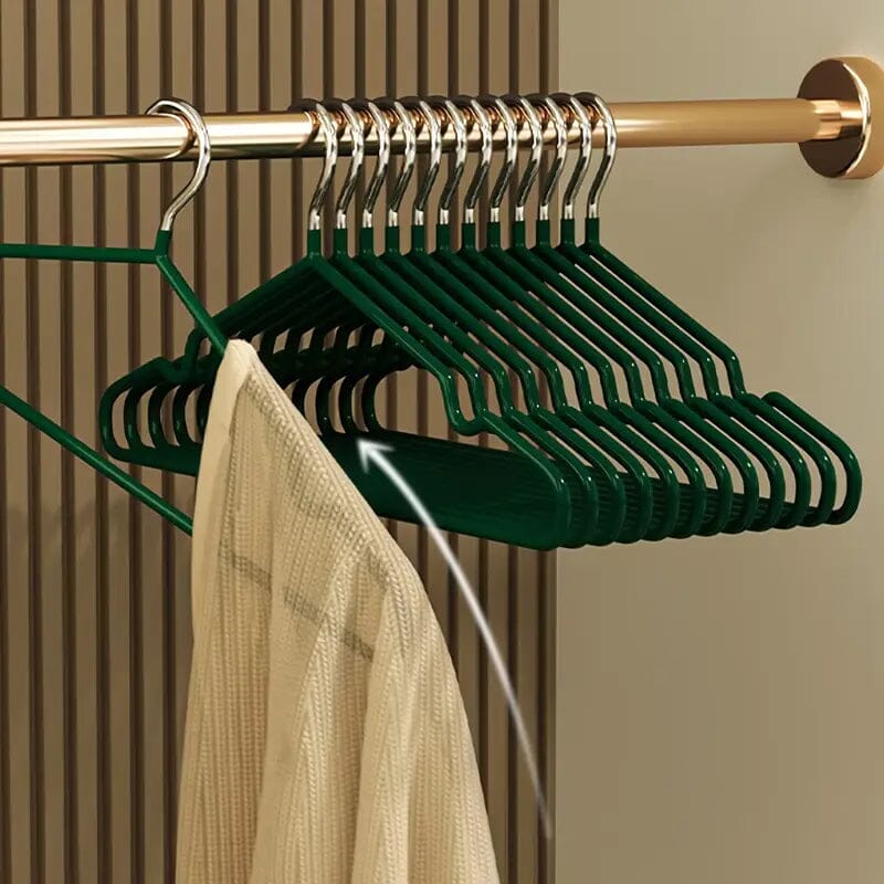 10-Piece: Non-Slip Clothes Hangers Set Discount Best Sale